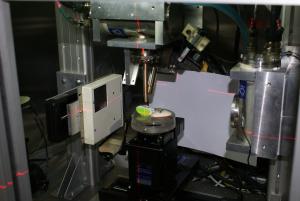 x ray micro tomography micro fluorescence setup